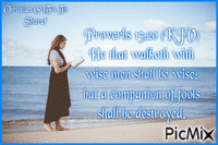 Proverbs 15:20 KJV - GIF เคลื่อนไหวฟรี