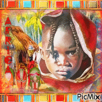 Africa children boy