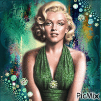 Marilyn Monroe анимирани ГИФ