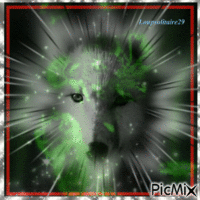 spirit of wolf2 GIF animata