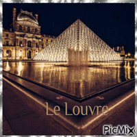 Le Louvre - Zdarma animovaný GIF