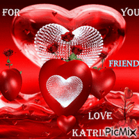 cadeau de mon amie  Katrin  ( katrinka ) ♦ - Gratis animerad GIF