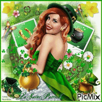 Happy St-Patrick's Day - Ingyenes animált GIF
