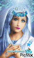 marie  des anges animált GIF