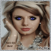 Pretty Blonde - Бесплатный анимированный гифка