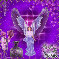 Angel violeta