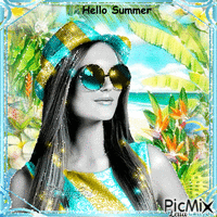 Hello Summer 6 - Δωρεάν κινούμενο GIF