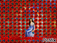 menina blu - Bezmaksas animēts GIF
