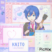 Leo/need KAITO webcore - Zdarma animovaný GIF