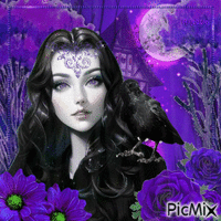 Purple Gothic-contest - Gratis animerad GIF