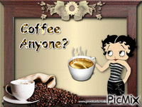 Coffee Boop - Ingyenes animált GIF
