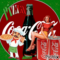 marzia -Pizza e coca
