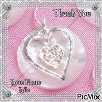 Thank You. Love From.... - Gratis animerad GIF