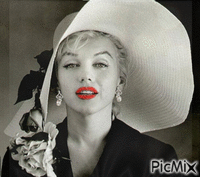 Marilyn - Ingyenes animált GIF