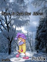 WOW Its Cold Animated GIF