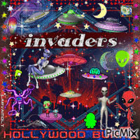 invaders by Hollywood Burns
