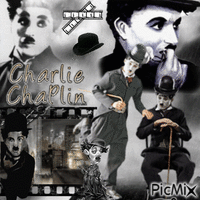 Charlie Chaplin animowany gif