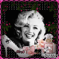 Marilyn Monroe Animiertes GIF
