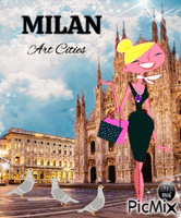 Milano GIF animé