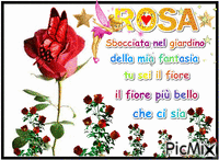 Rosa - GIF animé gratuit