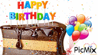 день рождения animēts GIF