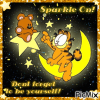 Sparkle on Garfield!