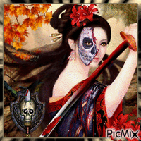 Killer Geisha - 無料のアニメーション GIF