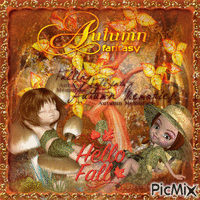 Autumn Fantasy - Безплатен анимиран GIF