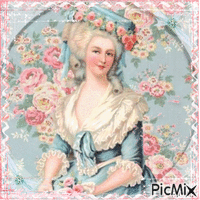 Marie Antoinette - GIF animado grátis
