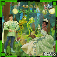 Princesse Grenouille🌹🌼 - GIF animé gratuit