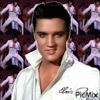 Elvis Presley アニメーションGIF