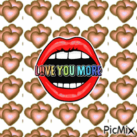 Love you more - Δωρεάν κινούμενο GIF