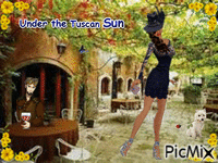 Tuscan sun - Nemokamas animacinis gif