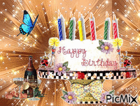 Birthday Message - GIF animado gratis