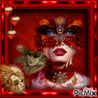 Masque de Carnaval ( - Gratis animeret GIF