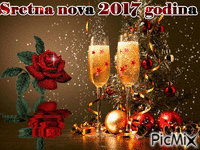 Nova godina - GIF animado gratis