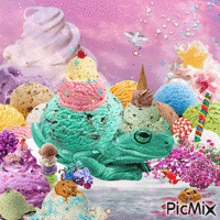 ice cream frog land