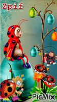 Ladybug 动画 GIF