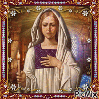 Maria und ein Licht der Hoffnung