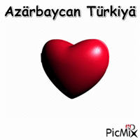 Azärbaycan Türkiyä - Nemokamas animacinis gif