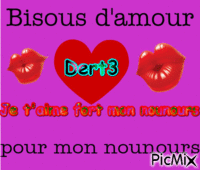 mon nounours - Бесплатный анимированный гифка