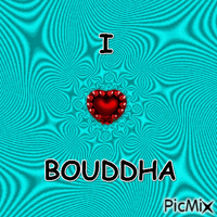 I love bouddha - Ilmainen animoitu GIF