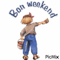 bon week end - Бесплатни анимирани ГИФ