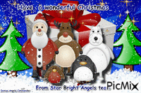 Wonderful Christmas - Бесплатный анимированный гифка