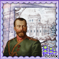 Nicolas II. animovaný GIF