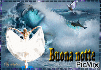 BUONA NOTTE - Gratis animerad GIF