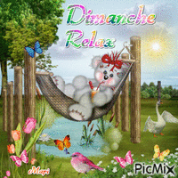 ☼ Dimanche relax ☼ - Бесплатный анимированный гифка