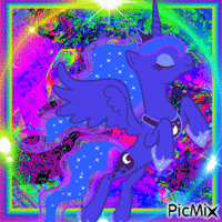 glitch lunaa!!11111 - Free animated GIF