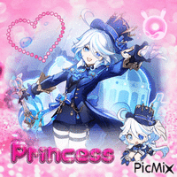 princess furina 动画 GIF