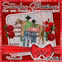 The Horse Mafia - Saturday Blessings Valentine Saturday - Free animated GIF